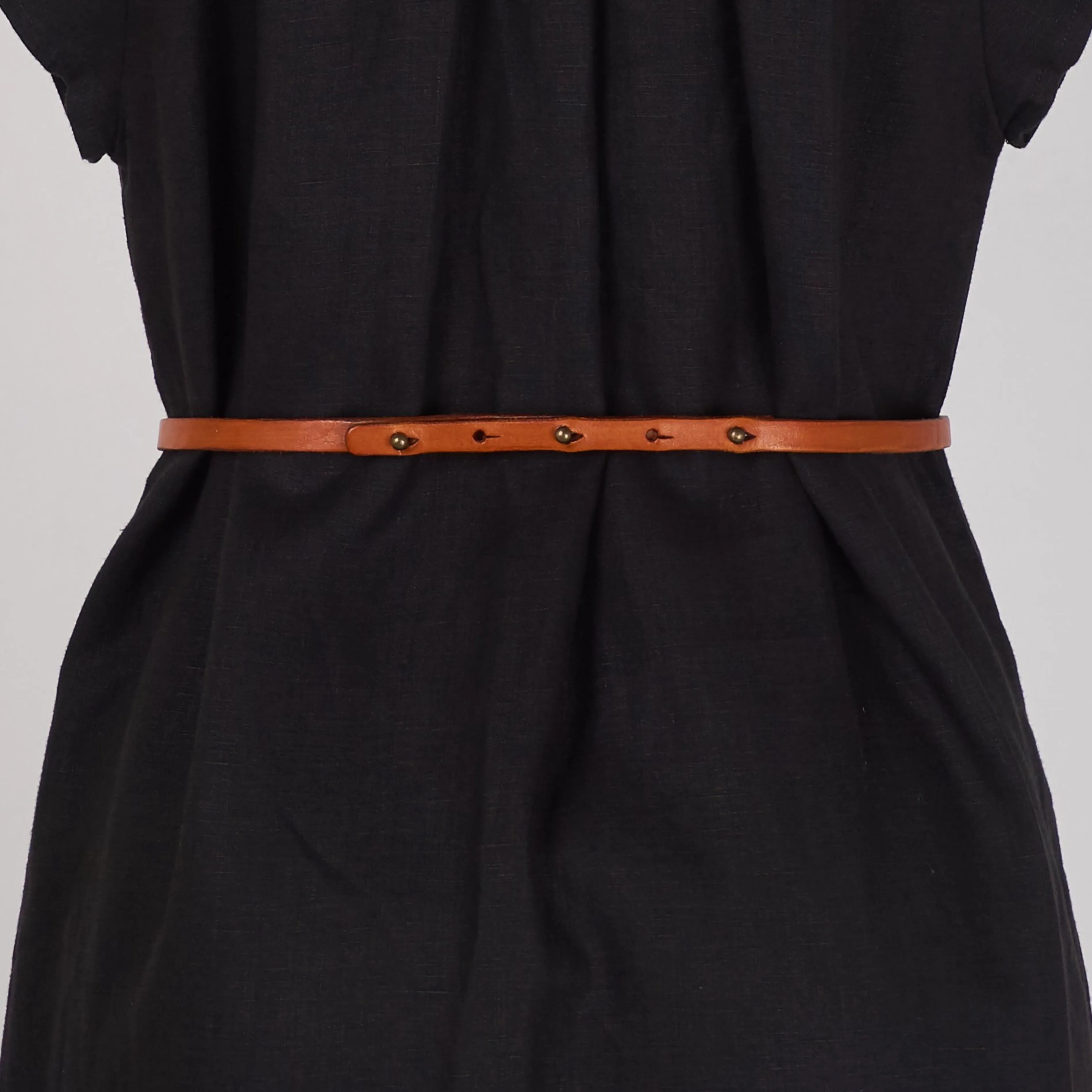 SIMPLY FIVE BELT - Cowhide Leather | Caramel