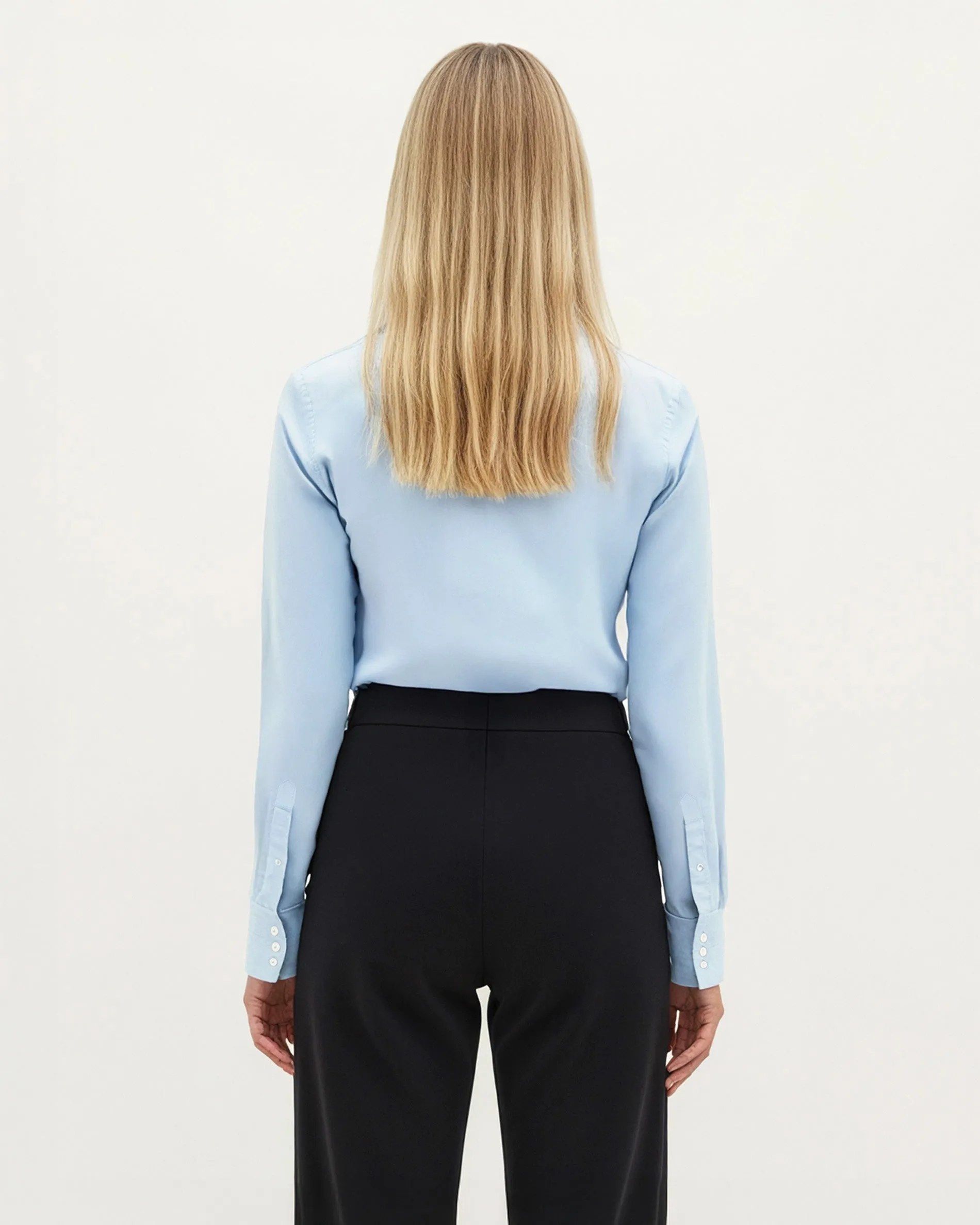 Slim fit Blouse Light Blue