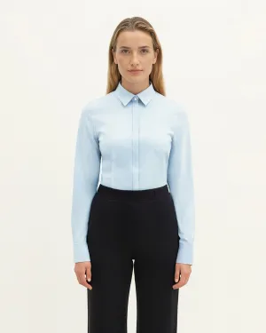 Slim fit Blouse Light Blue