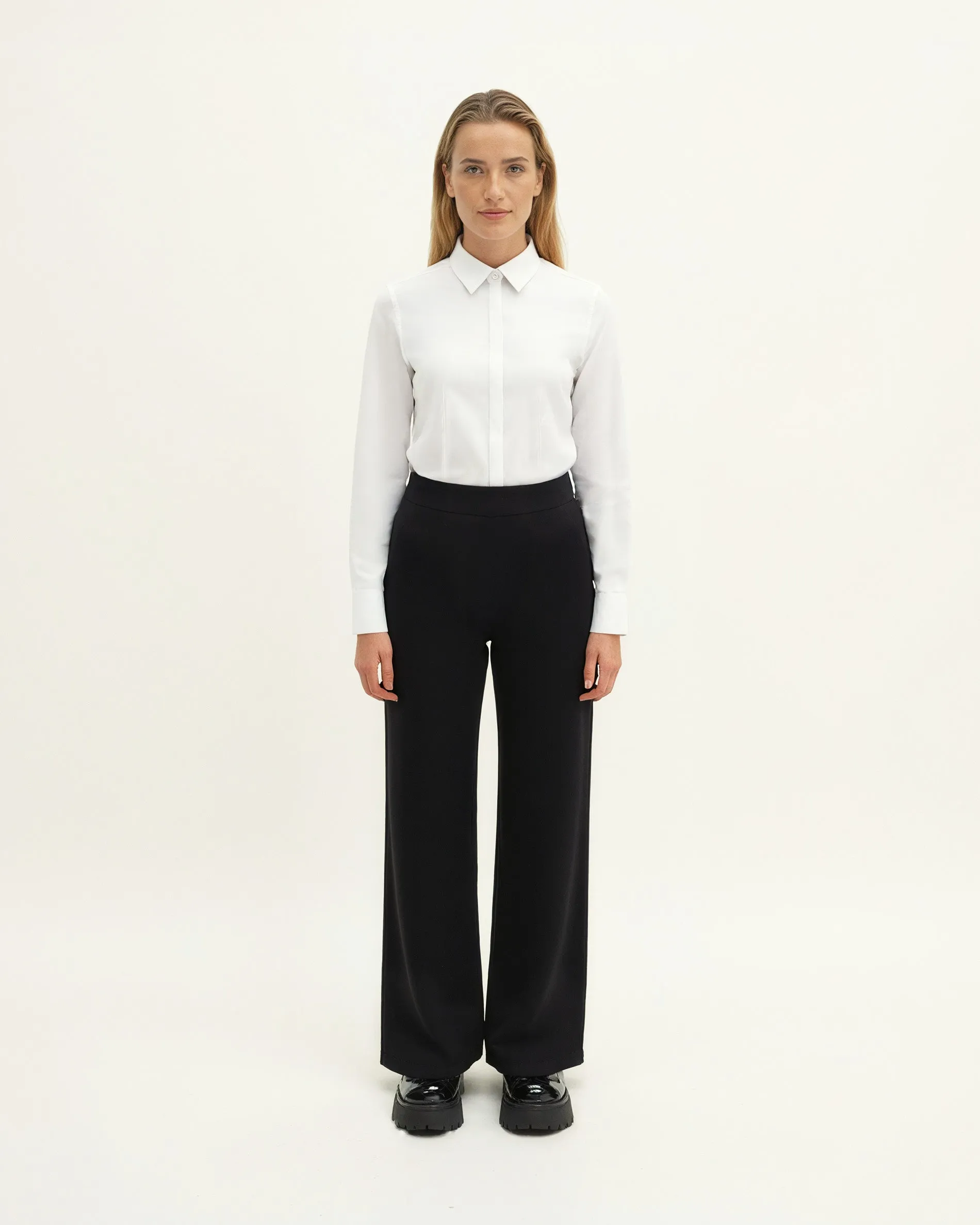 Slim fit Blouse White