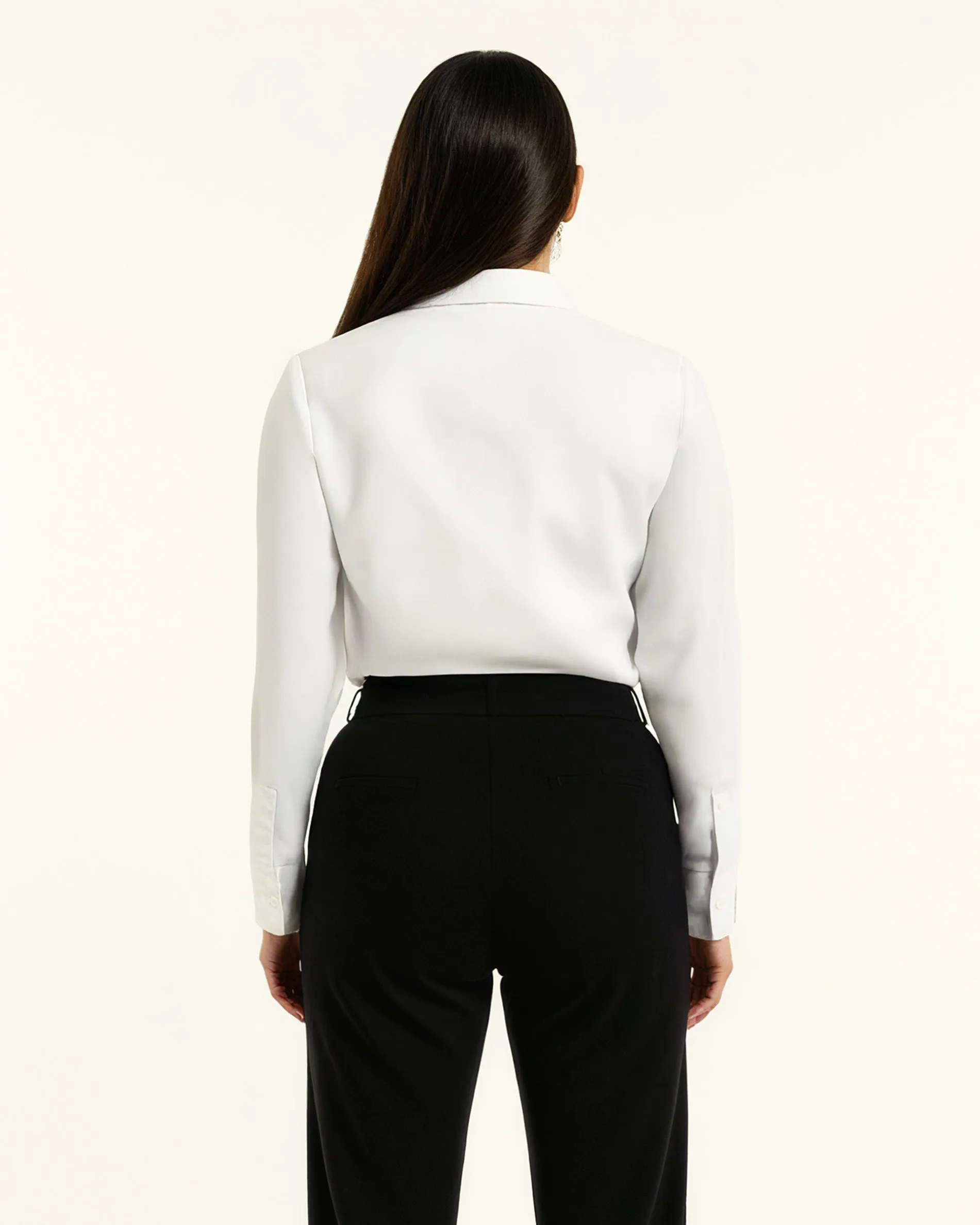 Slim fit Blouse White