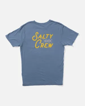 Splice Vintage Pocket Tee - Slate