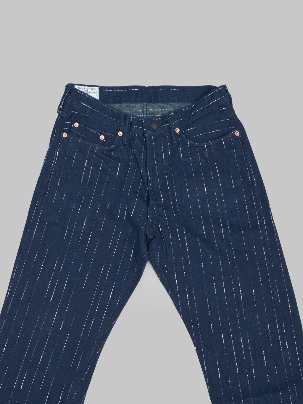 Studio D'artisan D1885 14oz Rain Kasuri Tapered Jeans