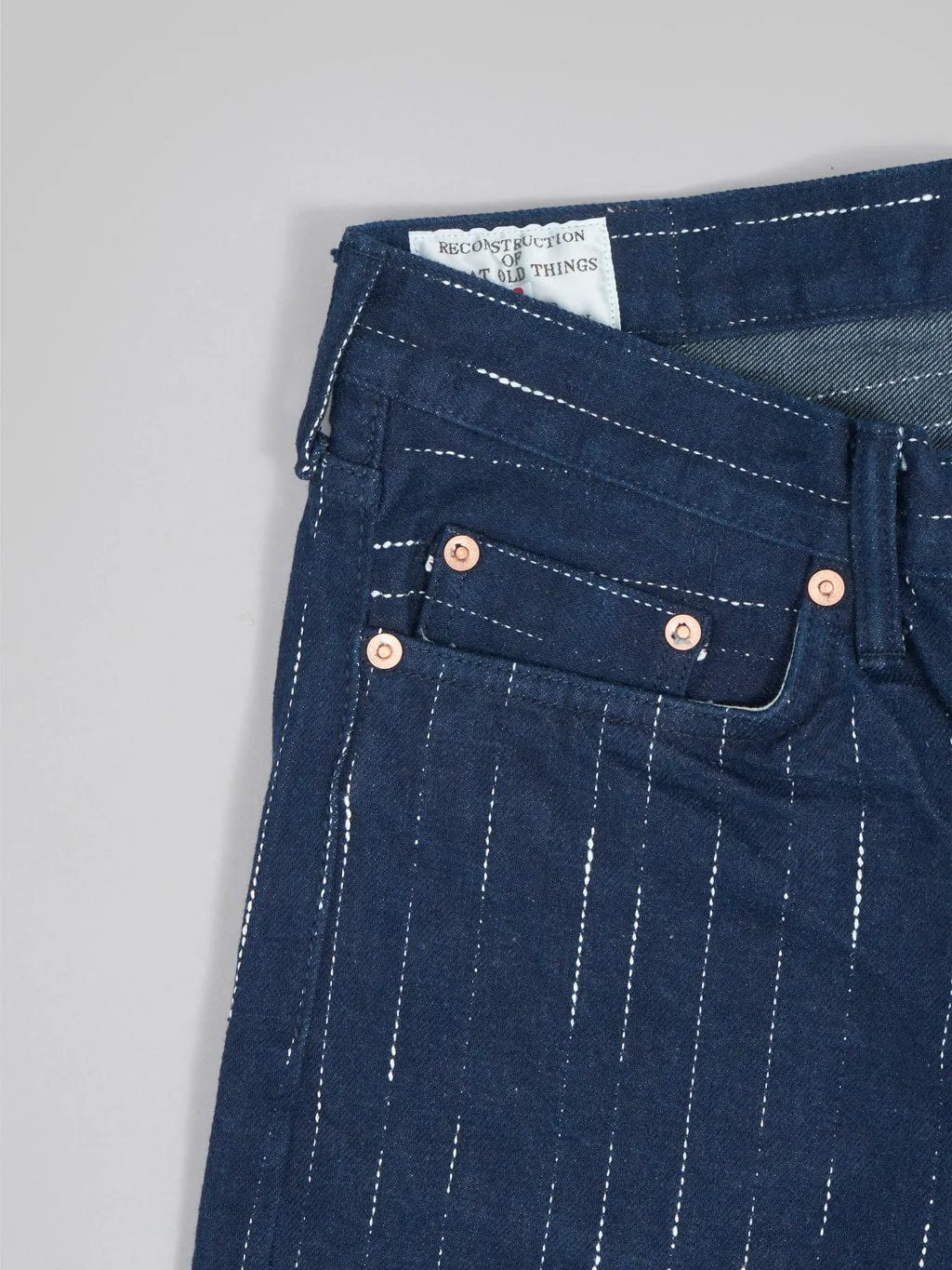 Studio D'artisan D1885 14oz Rain Kasuri Tapered Jeans