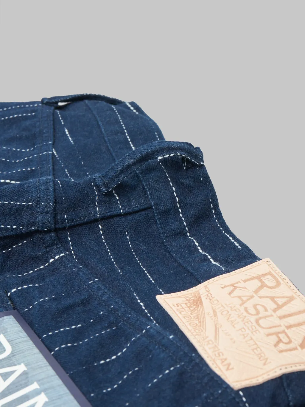 Studio D'artisan D1885 14oz Rain Kasuri Tapered Jeans