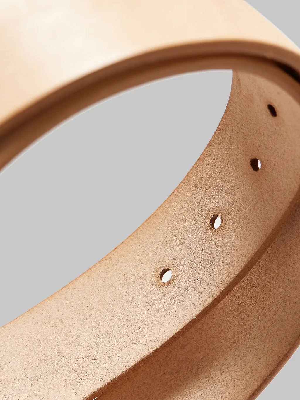Sugar Cane Cowhide Leather Garrison Belt Tan