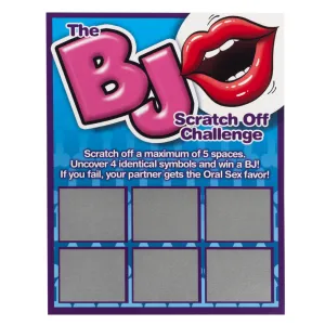 The BJ Scratch Off Challenge