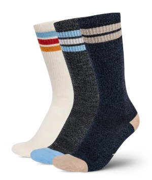 Trek Merino Crew Socks 3-Pack