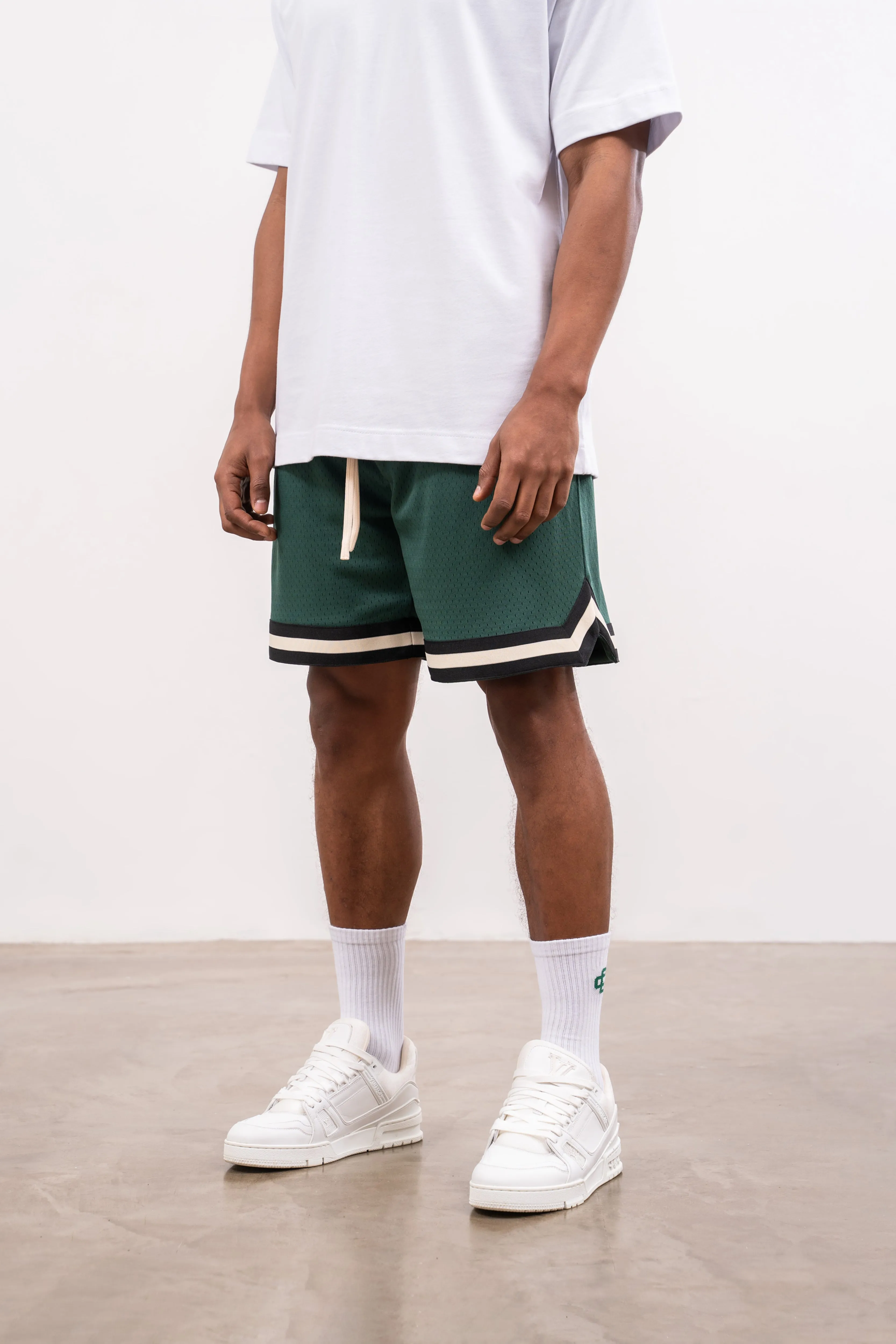 VARSITY MESH SHORT - GREEN