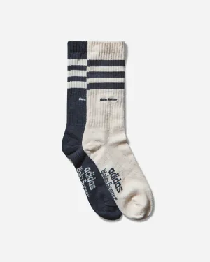 Wales Bonner Socks Night Navy / Chalk White