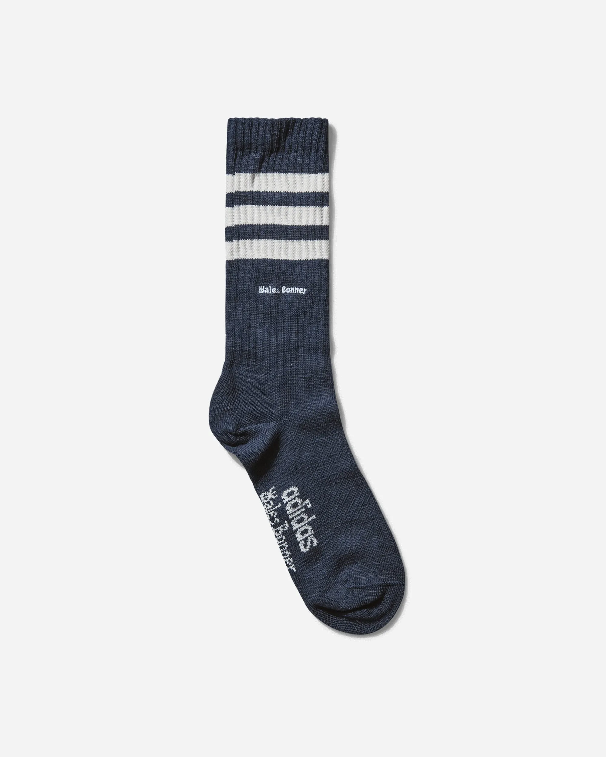 Wales Bonner Socks Night Navy / Chalk White