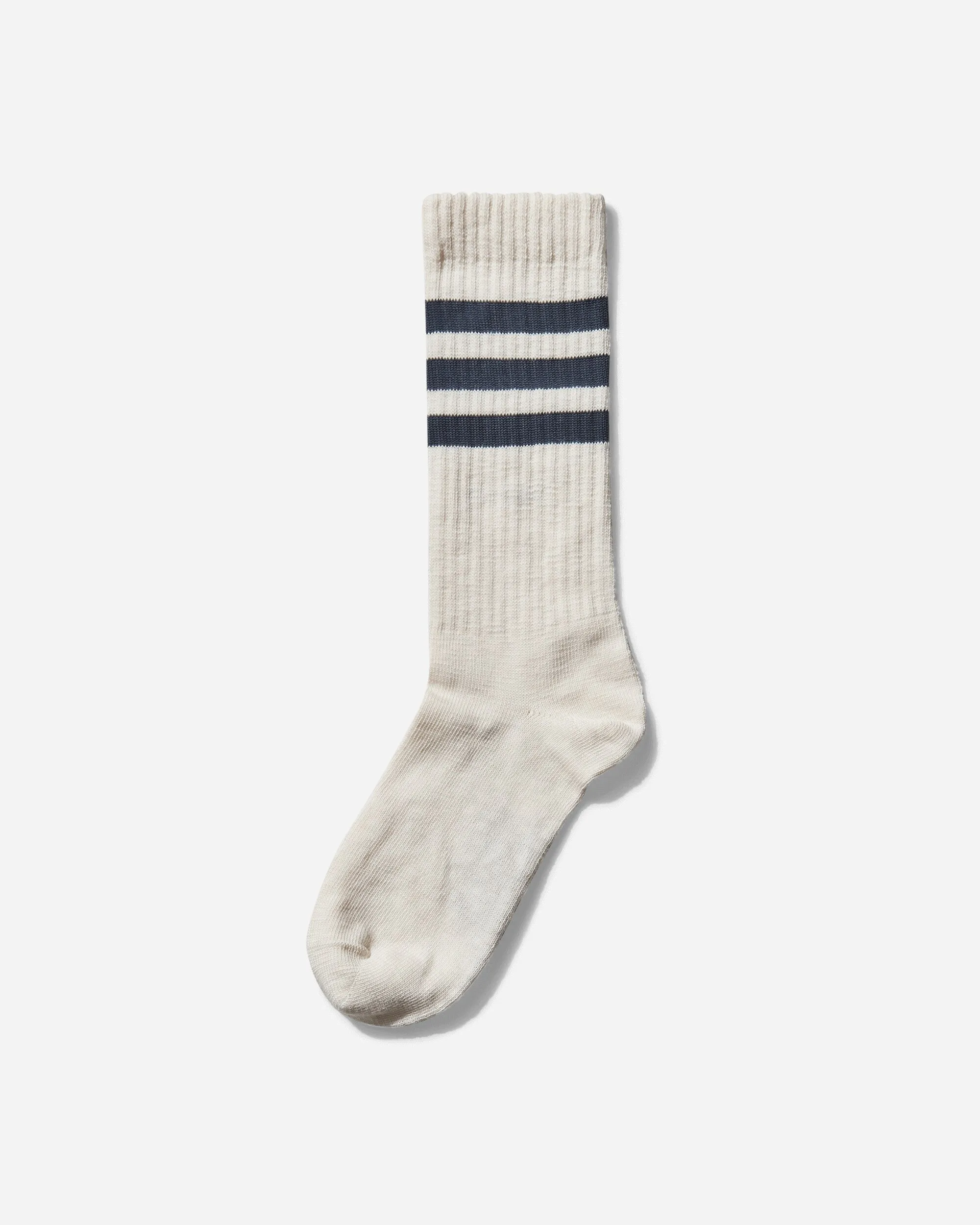Wales Bonner Socks Night Navy / Chalk White