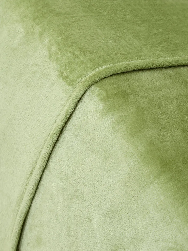 Westside Home Sage Single Bed Fleece Blanket