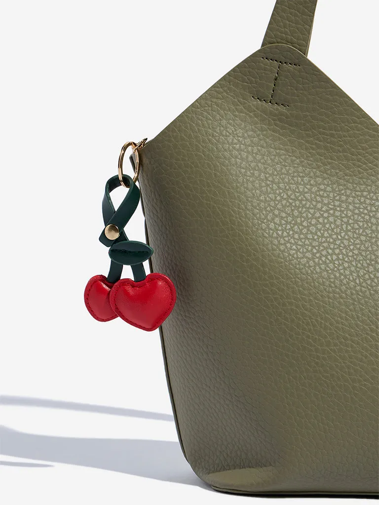 Westside Red Cherry Bag Charm