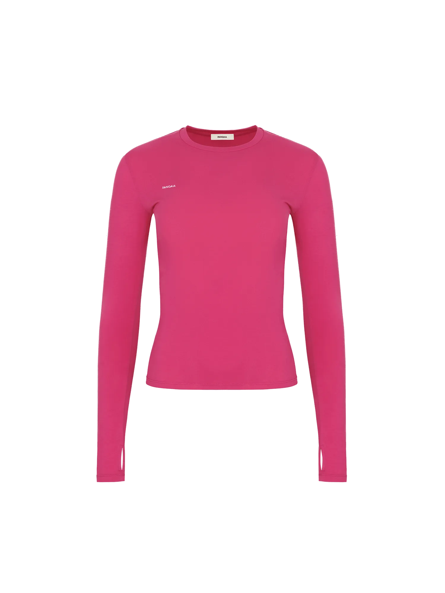 Womens 365 Cotton-Stretch Long-Sleeved Top—Howlite Pink