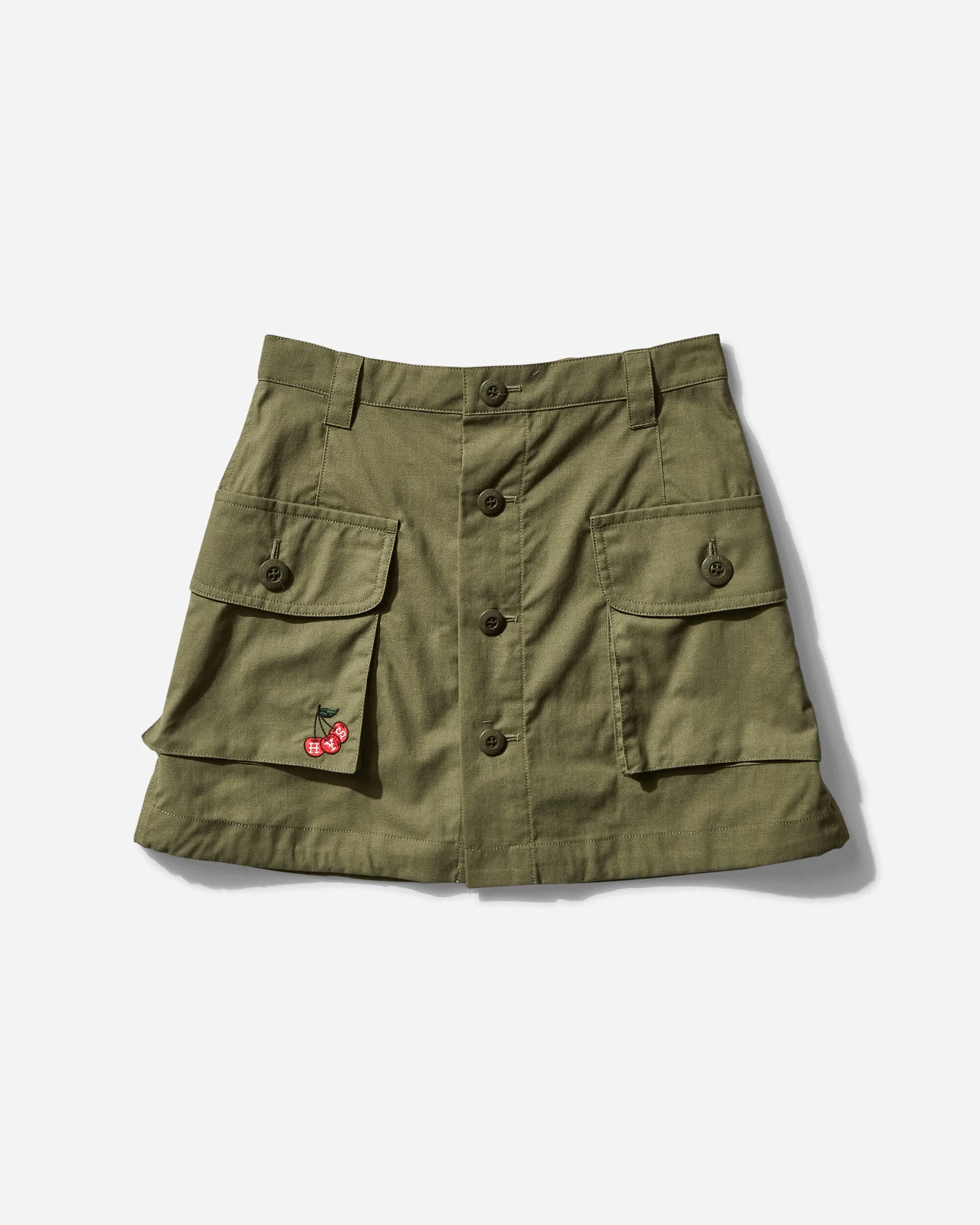 Women's Military Skirt Khaki