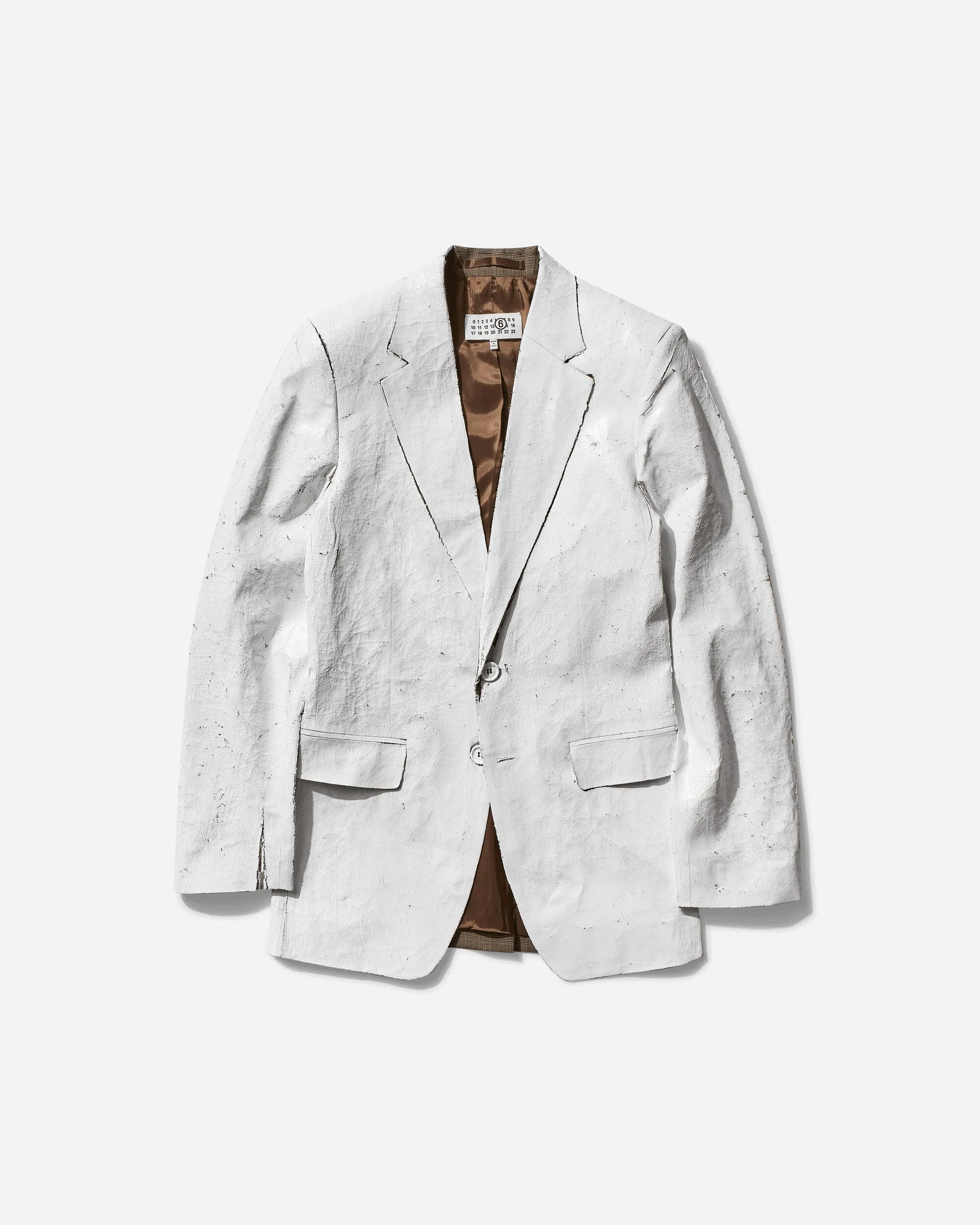 Women's Painted Blazer White