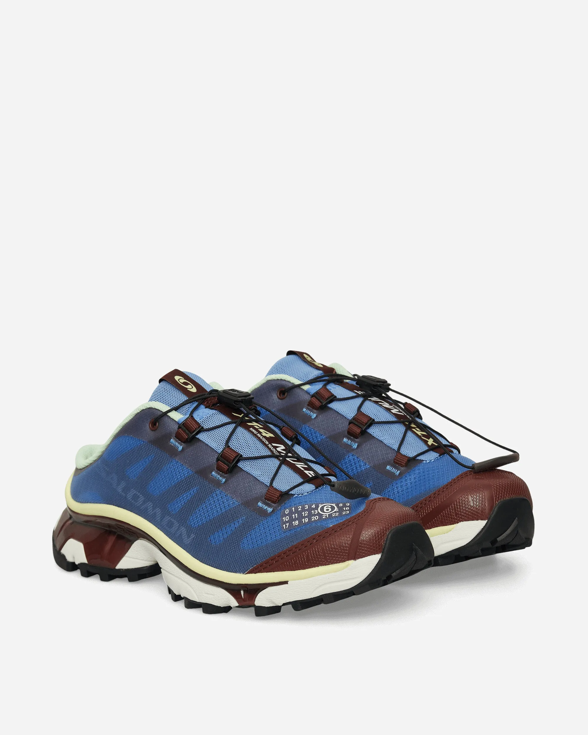 Women's Salomon XT-4 Mules Ultramarine / Rum Raisin / Yellow Iris