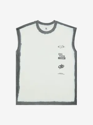 Y&F Kids Off-White Printed Cotton T-Shirt
